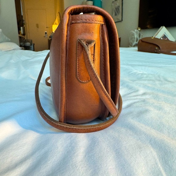 RARE Vintage Coach Mini Bag - #9825 (Tabac or British Tan) - Picture 4 of 10